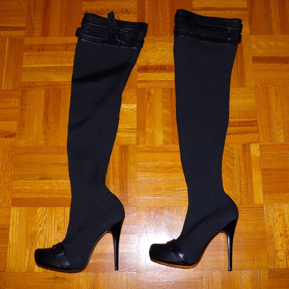 Report Long Heels Sock Boots